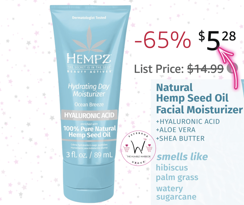 Hempz Hydrating Day Moisturizer!
